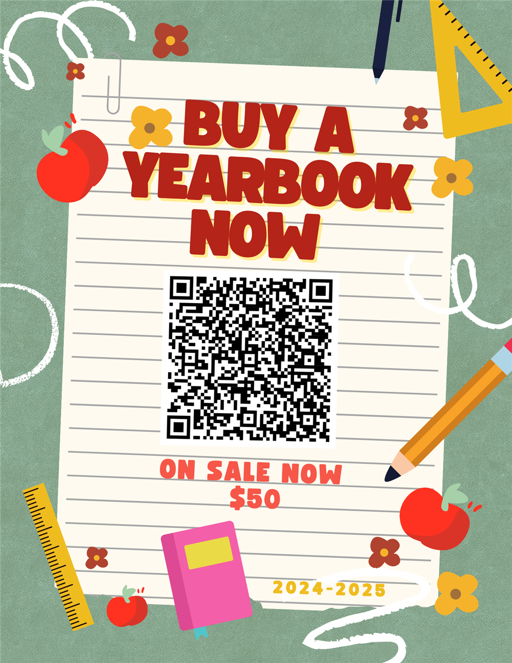  Yearbook sales